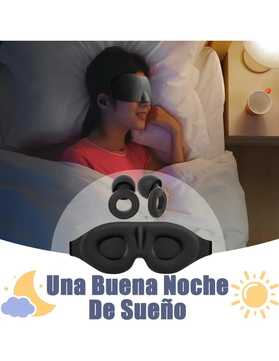 Kit antifaz para dormir 2