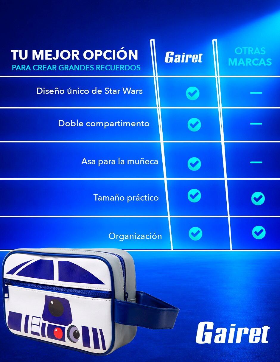 Neceser de viaje star wars star wars para hombre 8