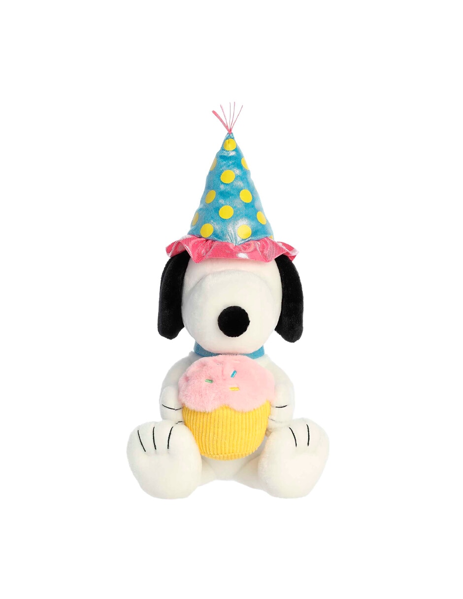 Peluche de Peanuts Aurora Snoopy Cumpleañero 30 cm